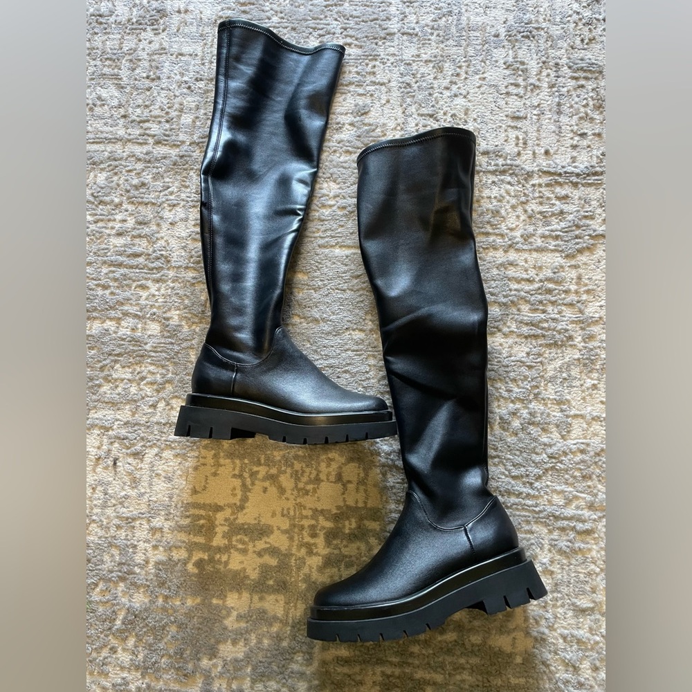 Steve Madden Gibbs Over The Knee Boots - Picture 2 of 5